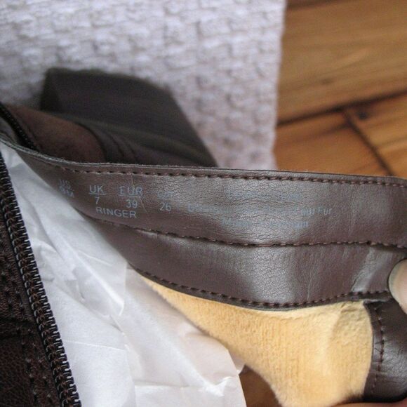 Brown Buckle Ankle Boots - Picture 9 of 9